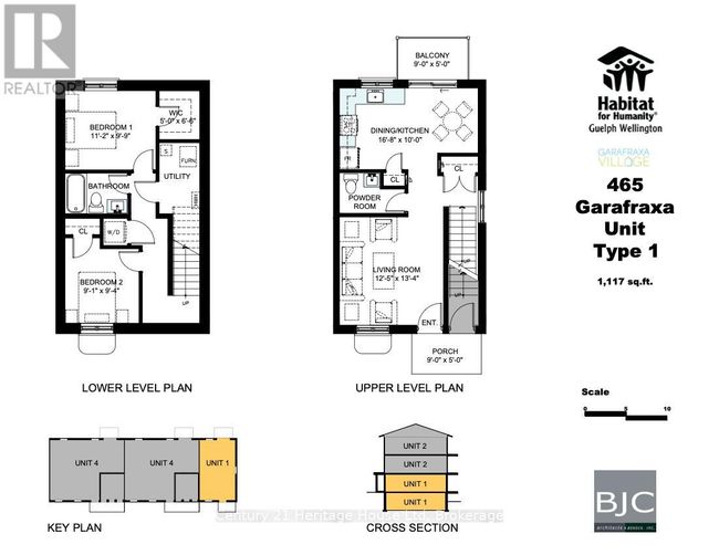 1 - 465 Garafraxa Street W, Townhouse with 2 bedrooms, 2 bathrooms and 1 parking in Centre Wellington (Fergus) ON | Image 6