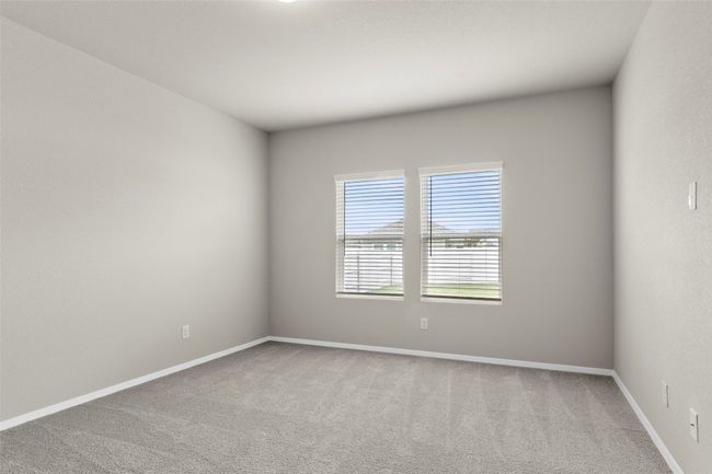 Unfurnished room with baseboards and carpet flooring | Image 26