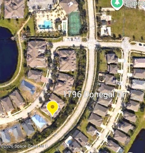 1796 Donegal Dr, Melbourne, FL, 32940-6072 | Card Image