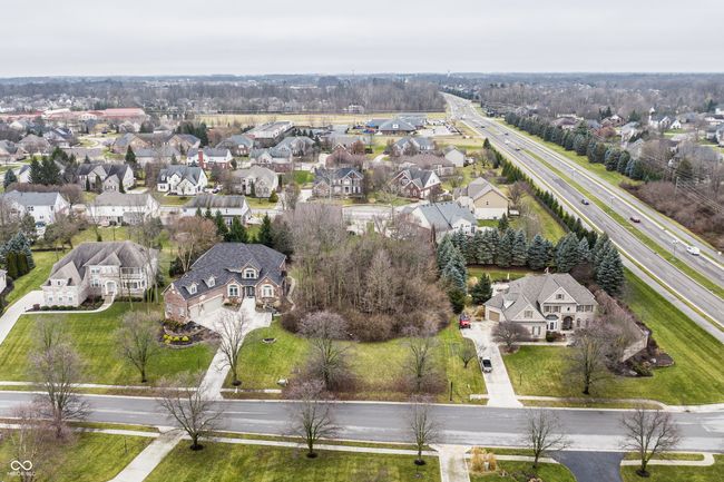 Aerial view with a residential lot. | Image 12
