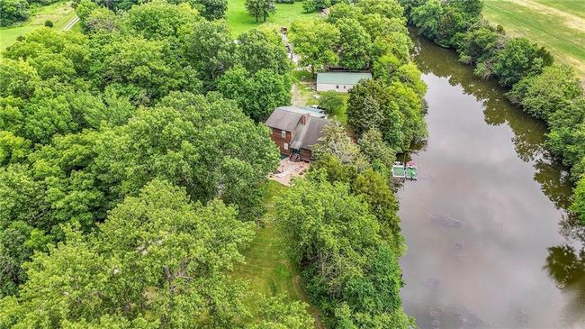 Drone / aerial view of a large body of water | Image 81