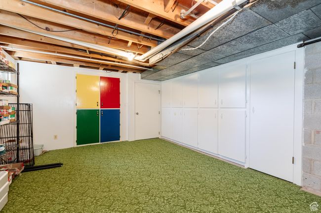 Below grade area with light colored carpet | Image 31