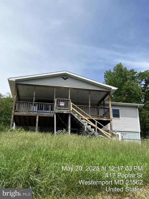 417 Poplar St, WESTERNPORT, MD, 21562-1208 | Card Image