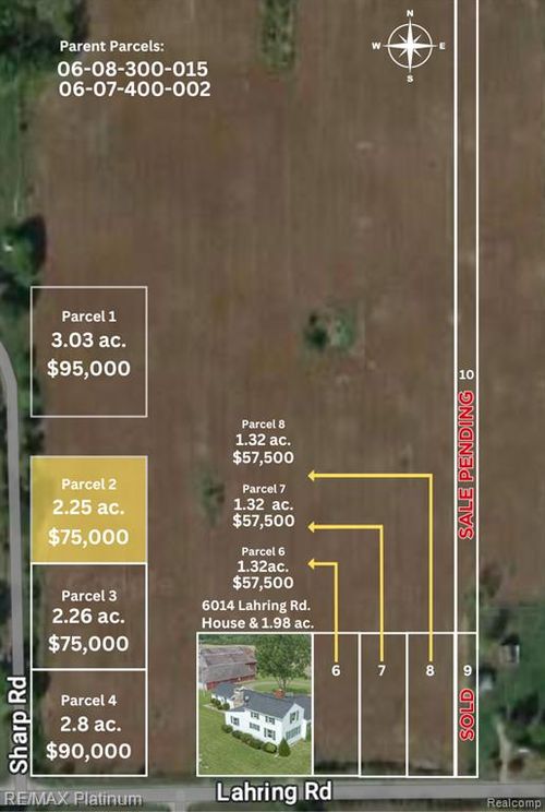 Parcel 2 Sharp Road, Linden, MI, 48451 | Card Image