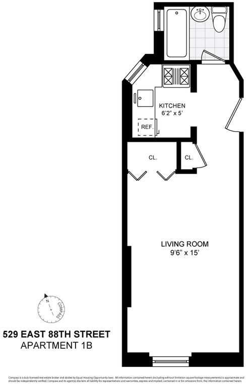 1b-529 E 88th Street, New York City, NY, 10128 | Card Image