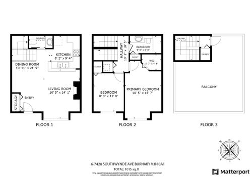 6-7428 Southwynde Avenue, Burnaby, BC, V3N0A1 | Card Image
