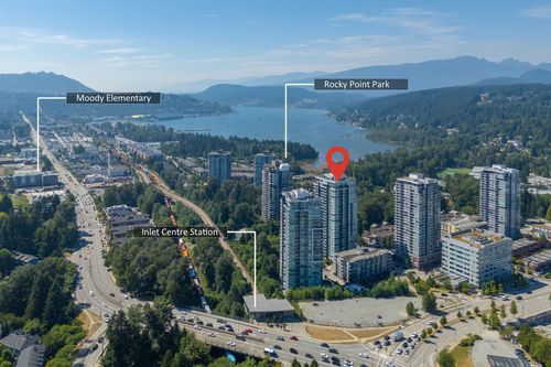 1801-305 Morrissey Rd, Port Moody, BC, V3H0M3 | Card Image
