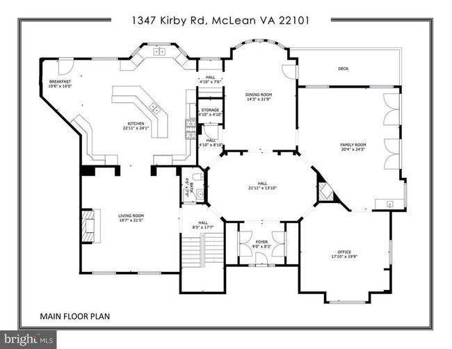1347 Kirby Rd, House other with 7 bedrooms, 10 bathrooms and null parking in Mclean VA | Image 67