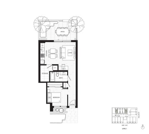 103-4383 Willow St, Vancouver, BC, V5Z | Card Image