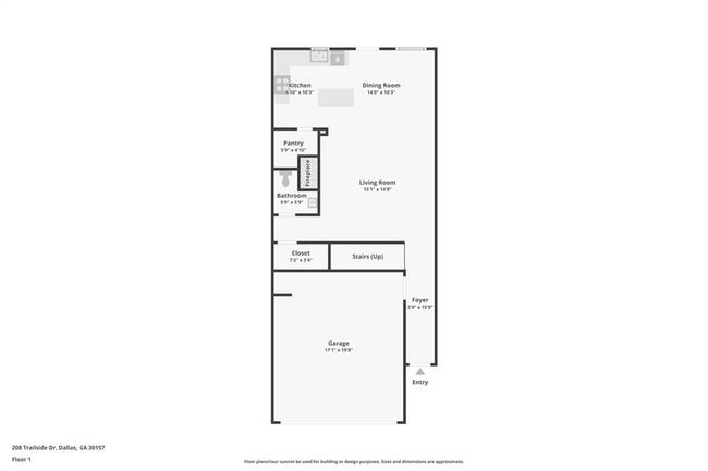208 Trailside Way, Townhouse with 3 bedrooms, 3 bathrooms and null parking in Hiram GA | Image 44