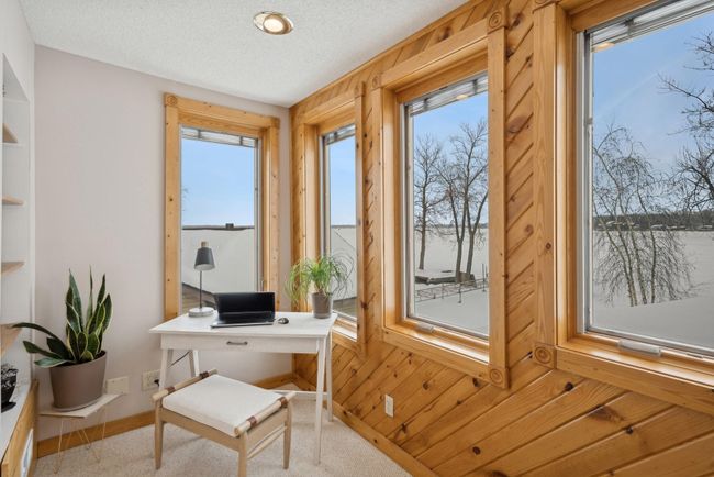 Office nook area in primary bedroom with lake views! | Image 42