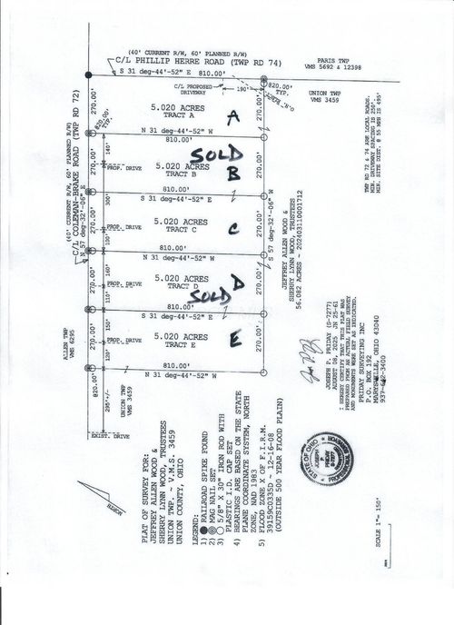 Lot A Philip Herre Rd, Milford Center, OH, 43045 | Card Image