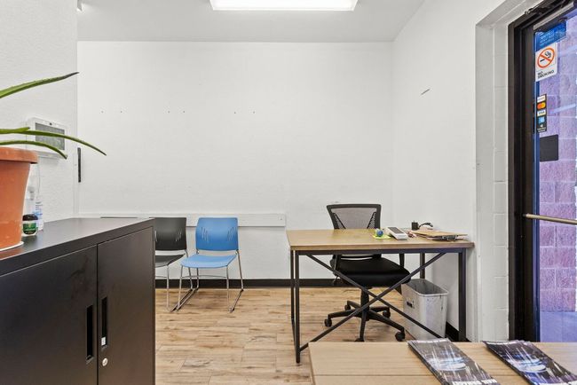 Office area featuring light wood-type flooring | Image 27