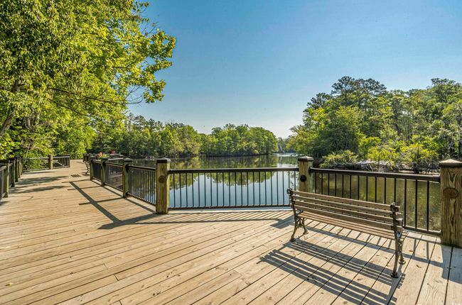 Wooden deck featuring a water view | Image 27