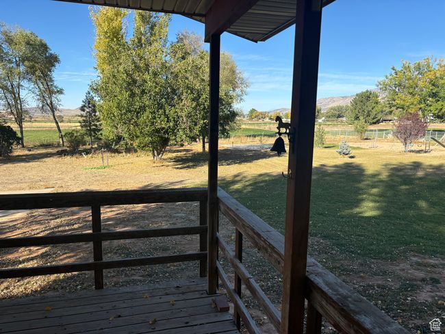 Backyard view from deck | Image 19