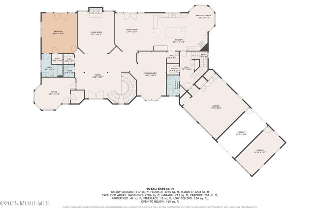 204 Stillhouse Rd, House other with 5 bedrooms, 5 bathrooms and null parking in MILLSTONE TOWNSHIP NJ | Image 68