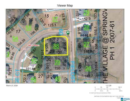 29-105 Fieldstone Lane, SPRINGVILLE, AL, 35146 | Card Image