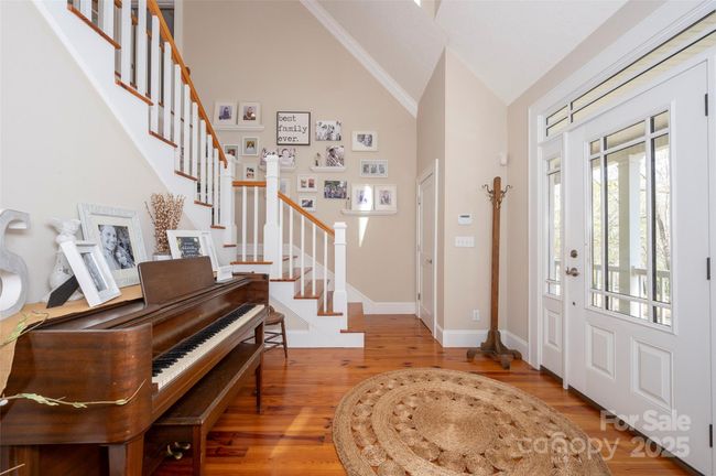 Two Story foyer with Heart of Pine floors | Image 4