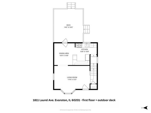 1811 Laurel Ave, Evanston, IL, 60201-3326 | Card Image
