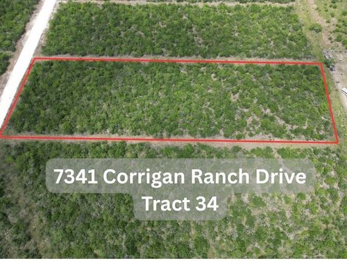 7341 Corrigan Ranch Drive- Tract 34, Skidmore, TX, 78389 | Card Image