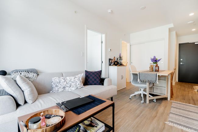 Living room featuring recessed lighting and light wood-type flooring | Image 13