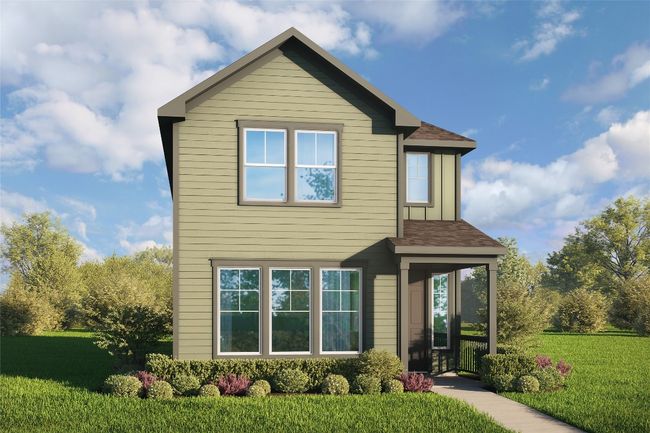 View of front facade with roof with shingles and a front lawn | Image 11