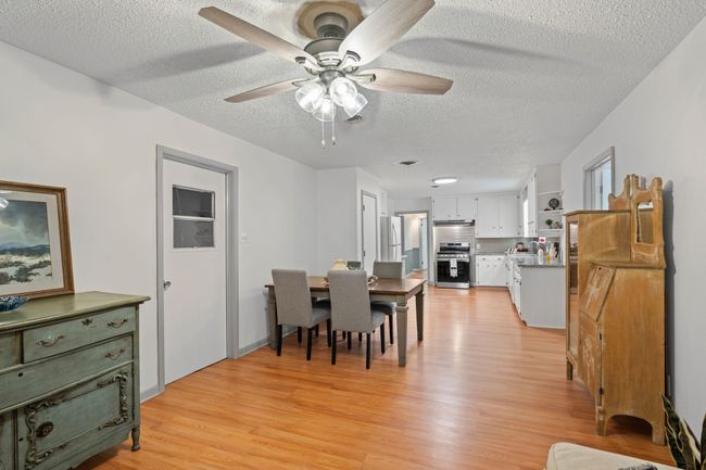 Dining Space featuring ceiling fan, light wood style floors | Image 13