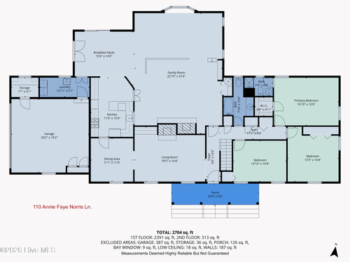 110 Annie Faye Norris Ln, Teachey, NC, 28464-9550 | Card Image