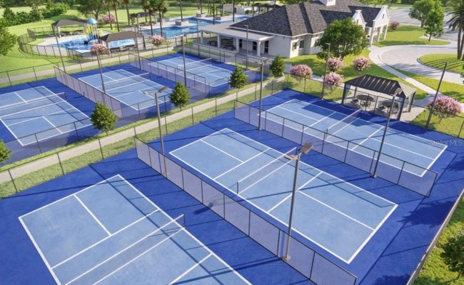 Tennis Court Plan Rendering | Image 37