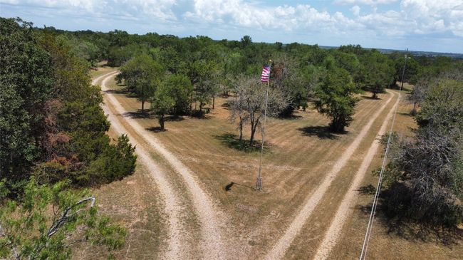 Aerial Shot showing the tear drop driveway. | Image 33