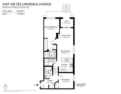 120 - 332 Lonsdale Ave, Condo with 2 bedrooms, 2 bathrooms and 2 parking in North Vancouver BC | Image 2