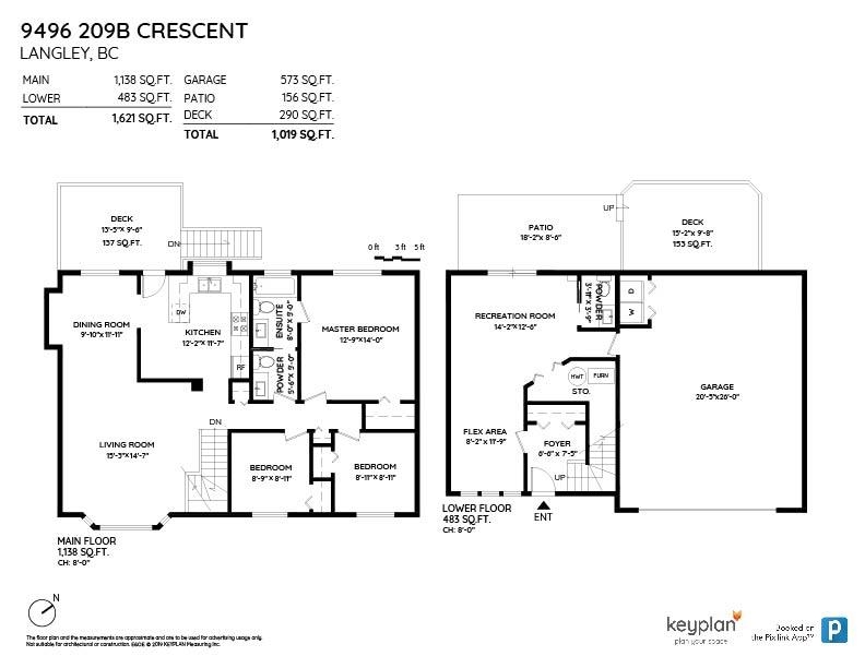 9496 209 B Crescent, House other with 3 bedrooms, 1 bathrooms and 5 parking in Langley BC | Image 21