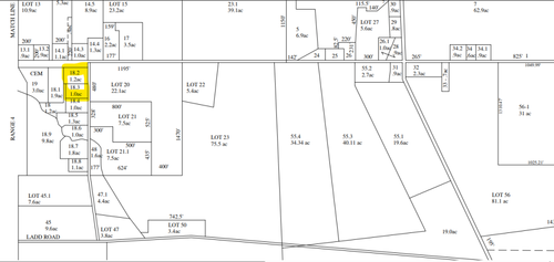 M7/L18-2, 3 Ladd Road, Sebec, ME, 04481 | Card Image