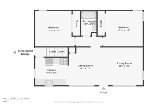 846 Indianapolis Rd, Greencastle, IN, 46135-1452 | Card Image