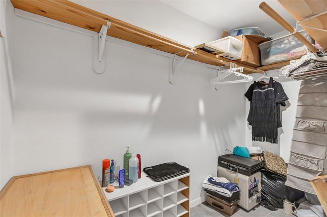 Closet space in the guest suite. | Image 43