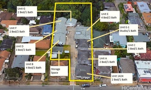 1424 Gulick Ave, Honolulu, HI, 96819-4166 | Card Image