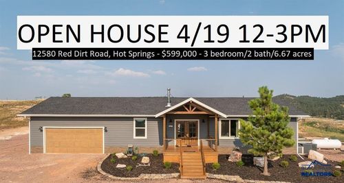 12580 Red Dirt Rd, Hot Springs, SD, 57747-3700 | Card Image