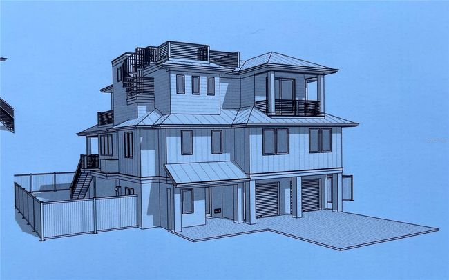 Front elevation of home with plans in place | Image 25