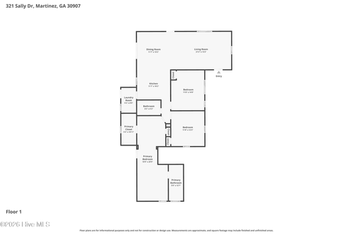 321 Sally Dr, Augusta, GA, 30907-2956 | Card Image