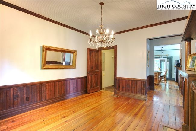 This is the door to the laundry area - new conveniences to the historic home. | Image 17