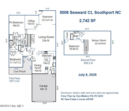 5006 Seaward Ct, Southport, NC, 28461-8161 | Card Image