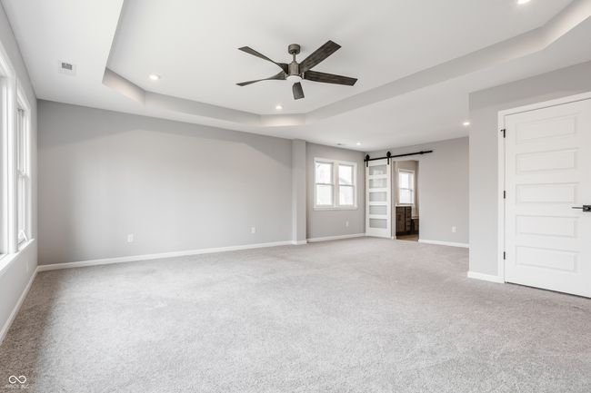 Upstairs Primary Bedroom Suite. There are huge windows in this room with a fabulous view of the nature preserve. | Image 33