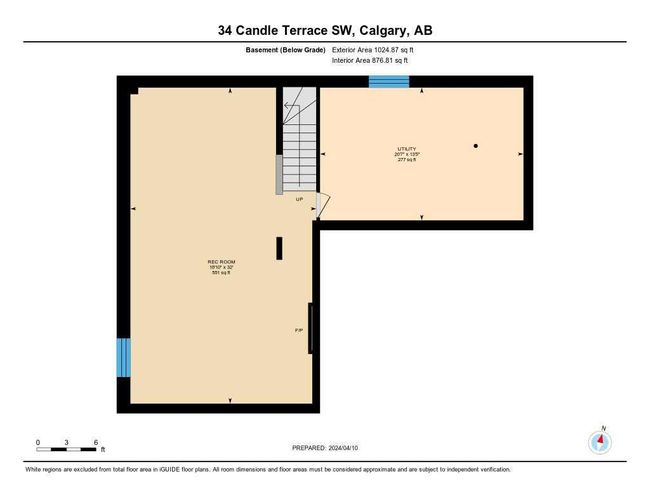 34 Candle Terrace Sw, Home with 2 bedrooms, 1 bathrooms and 4 parking in Calgary AB | Image 38