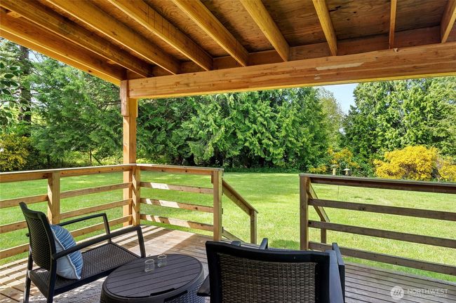 Covered back patio ready for all kinds of summer fun. | Image 21