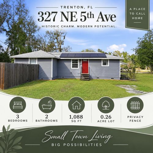327 Ne 5th Ave, TRENTON, FL, 32693-3536 | Card Image