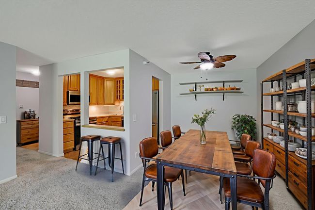 Open feel to both dining and living spaces. | Image 11