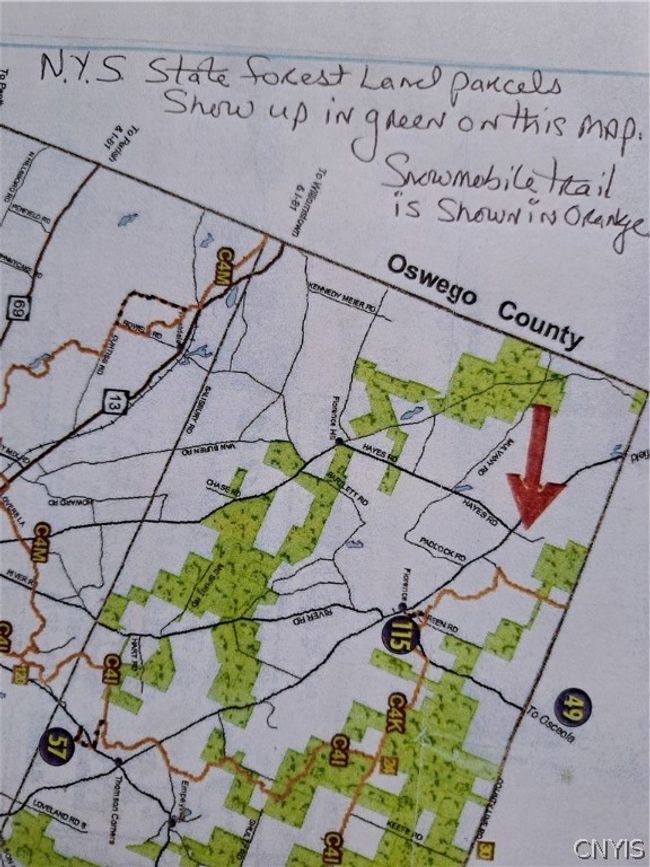 State Forest Land shown in Green on this map. | Image 15