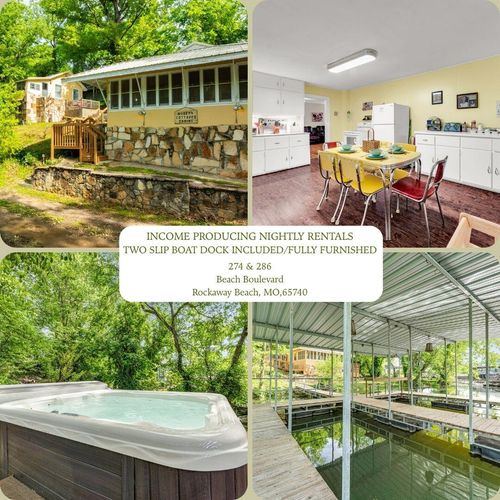 274 & 286 Beach Boulevard, Rockaway Beach, MO, 65740 | Card Image