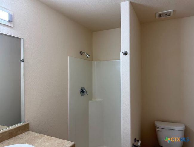 Nice bathroom with walk-in shower. | Image 31