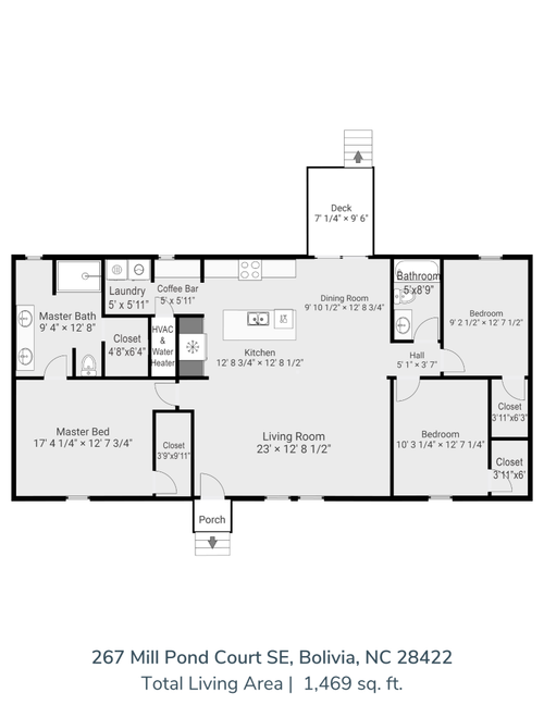 2667 Mill Pond Ct Se, Bolivia, NC, 28422 | Card Image